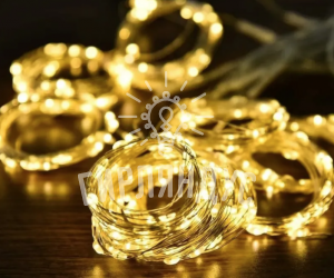 Занавес "Капельки росы" 200 LED USB с пультом